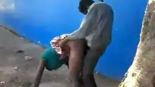 نيك شوارع مع مجنون أفريقي ينيك شحاتة أفريقية على الملأ