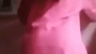 أحمر الشعر سراويل قطن