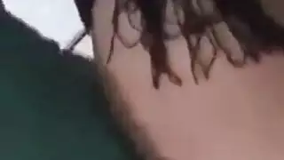 جميلة عراقية تأخذ قضيب أسود كبير في كل فتحاتها