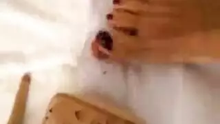 نحيف الوثن القدم برازيلي