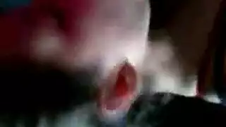 زوجة والدي في الحمام ممارسة