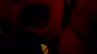 جلسة لعق عميق حتى البلعوم