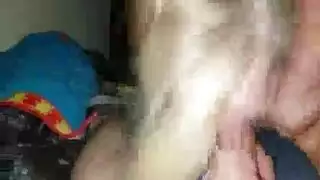 مص قاس من شقراء ثم فعل تخلخلي شديد