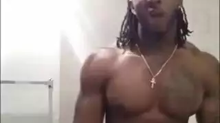 العضلات أسد امريكي غريب