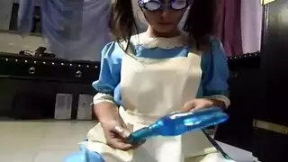 مثير للهواة في عمل المرحاض مثير للهواة في عمل المرحاض