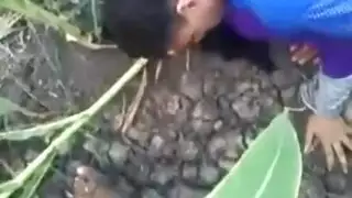 نيك محجبة مصرية في الخلاء و هي قحبة جميلة و سكسية