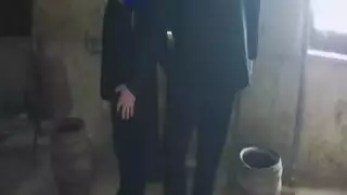 مراهقه مع صاحب ابوها العنتيل مص