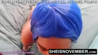 بوف اللسان ونائب الرئيس على وجهها