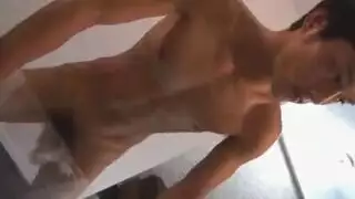 جنس ربط بل حبل فوق سرير